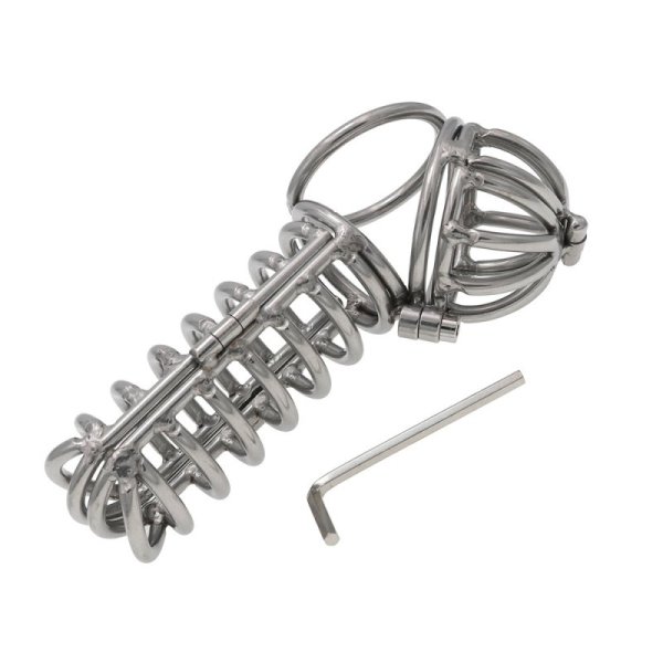 (image for) Cock and Ball Prison Male Chastity - 4” Long