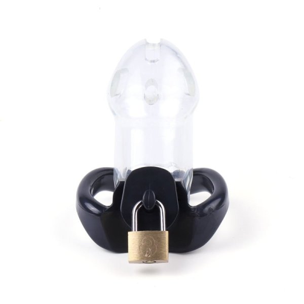 (image for) Rikers Locking Chastity Device - Transparen