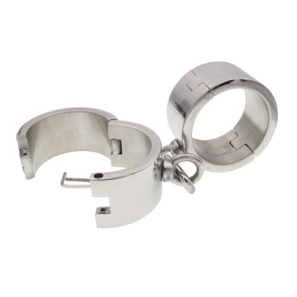 (image for) Bondage Stainless Steel Handcuffs For Male And Female