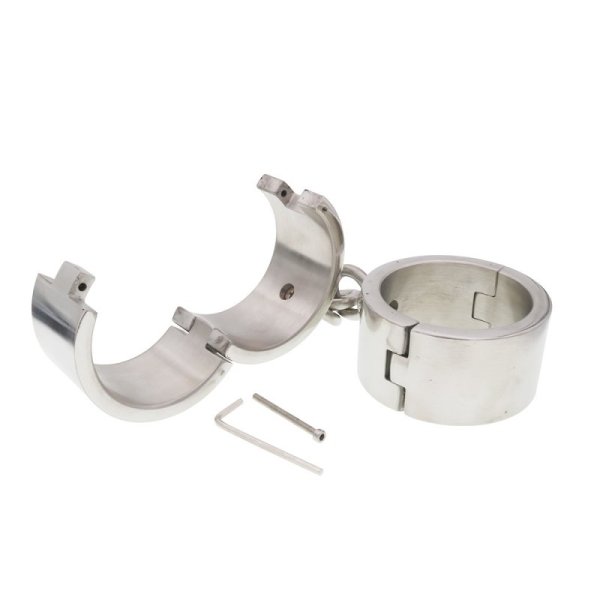 (image for) Bondage Stainless Steel Handcuffs For Male And Female