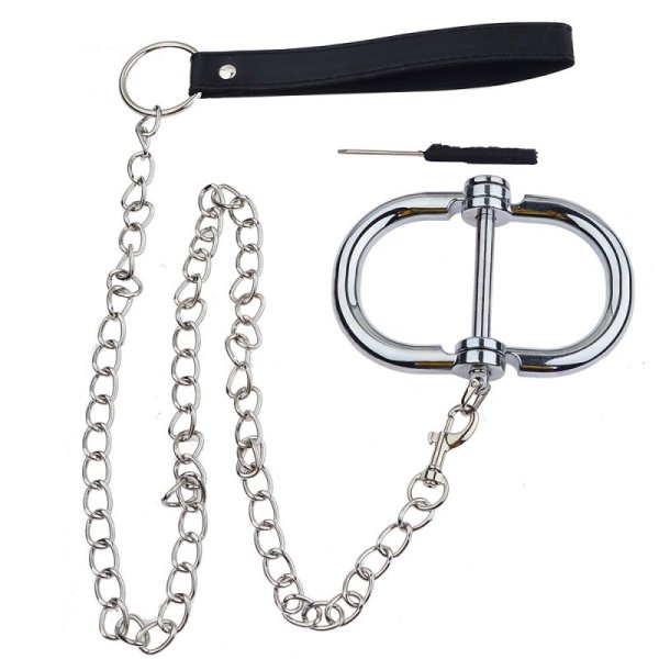 (image for) Handcuffs with Brass Lock