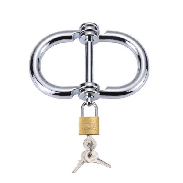 (image for) Handcuffs with Brass Lock