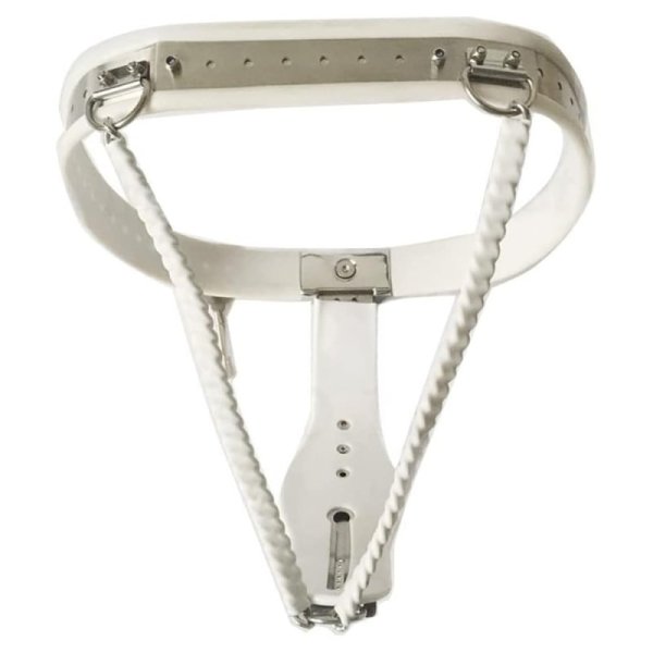 (image for) Locking Steel Female Chastity Belt