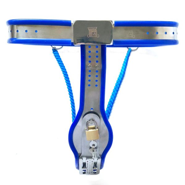 (image for) Locking Steel Female Chastity Belt