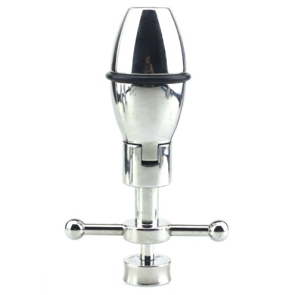 (image for) Master Series Trillium Steel Locking Anal Plug