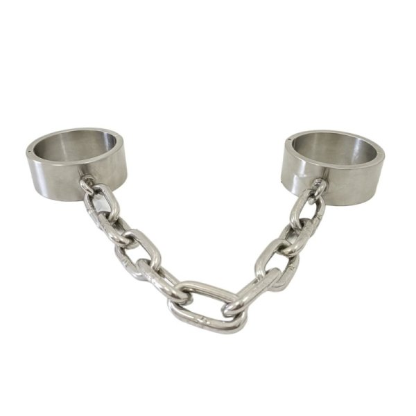 (image for) Stainless Steel Wrist And Ankle Bondage Set
