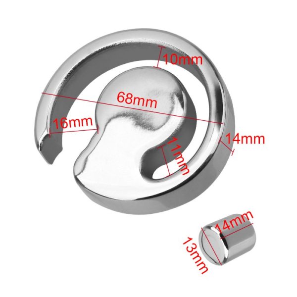 (image for) Stainless Steel Testicle Ball Weight