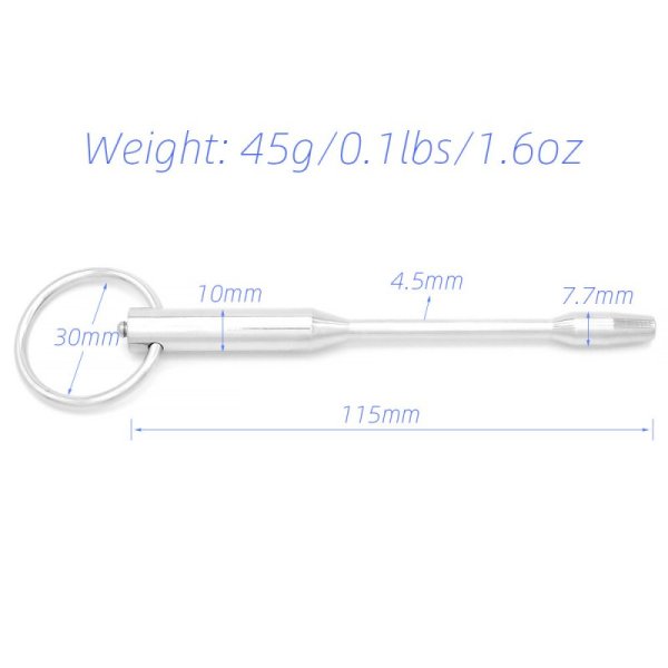 (image for) Electro Da Bomb Solid Metal Penis Plug