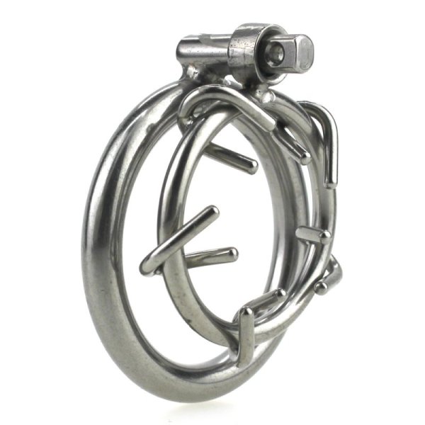 (image for) Stainless Steel Crown of Thorns Chastity Device