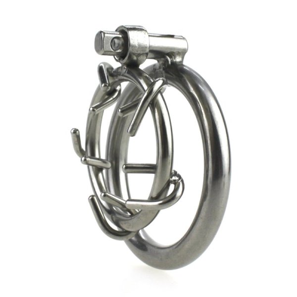 (image for) Stainless Steel Crown of Thorns Chastity Device