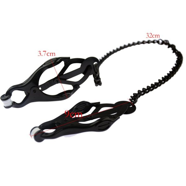 (image for) Japanese Clover Clamps With Chain