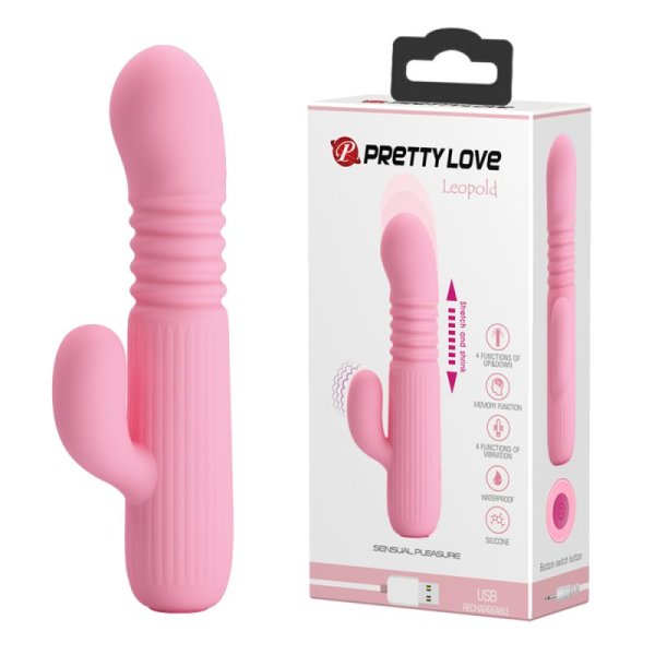 (image for) Prettylove Thrusting Rabbit Vibrator