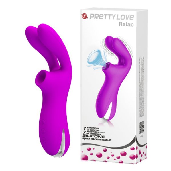 (image for) Prettylove Bunny Suction Vibrator