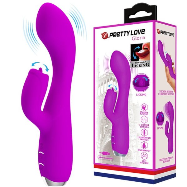 (image for) Prettylove Licking Rabbit Vibrator