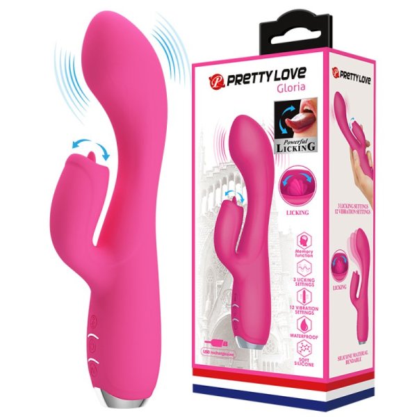 (image for) Prettylove Licking Rabbit Vibrator