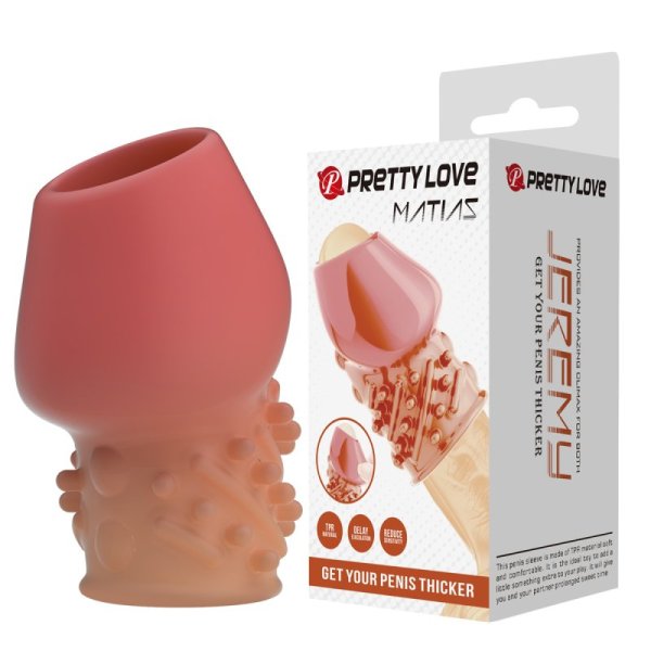 (image for) Studded Penis Sleeve With Holes
