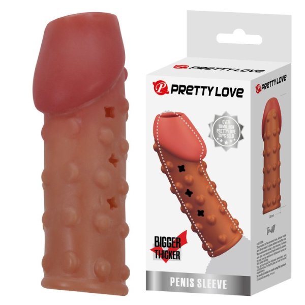 (image for) Studded Crystal Penis Sleeve
