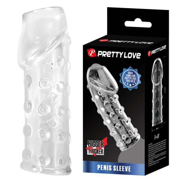 (image for) Studded Crystal Penis Sleeve