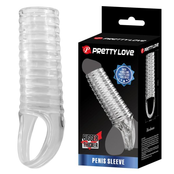 (image for) Spiral Penis Sleeve With Pull Ring