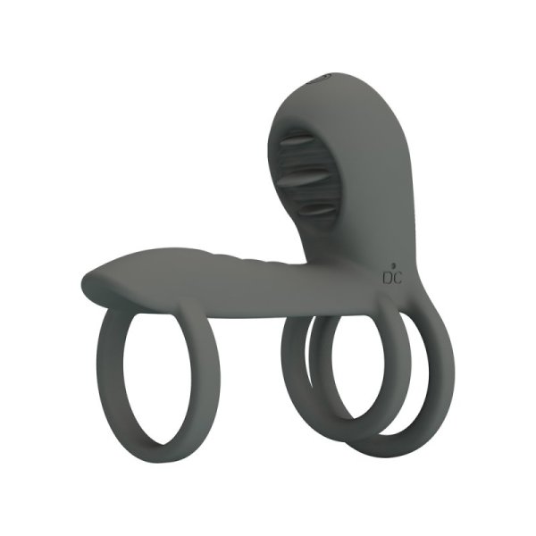 (image for) Rechargeable Memorable Vibrating Licking Cock Ring
