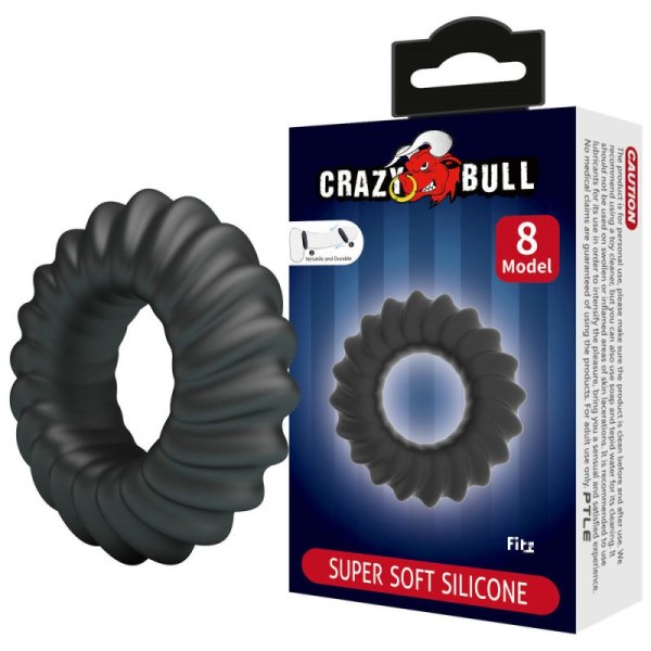 (image for) Crazy Bull Ultra-Soft Silicone Cock Ring