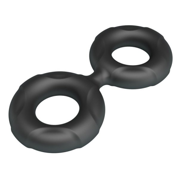 (image for) Crazy Bull Ultra-Soft 2in1 Silicone Cock Ring