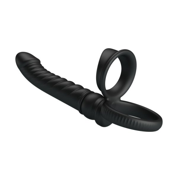(image for) Vibrating Anal Plug Cock Ring