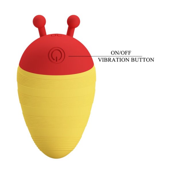 (image for) Flower Grip Bumble Bee Finger Vibrator