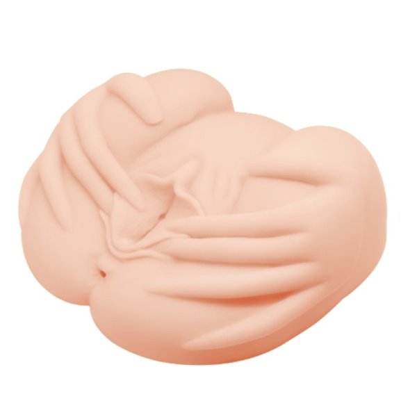 (image for) Vagina & Anal Lifelike Vibrating Ass