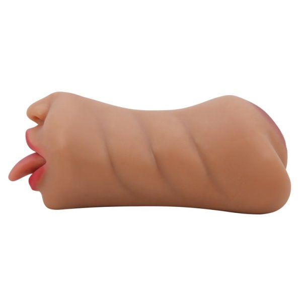 (image for) Dual Mouth & Vagina Pocket Masturbator