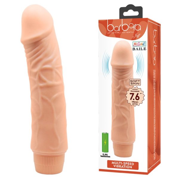 (image for) 7.6" Vibrating Dildo