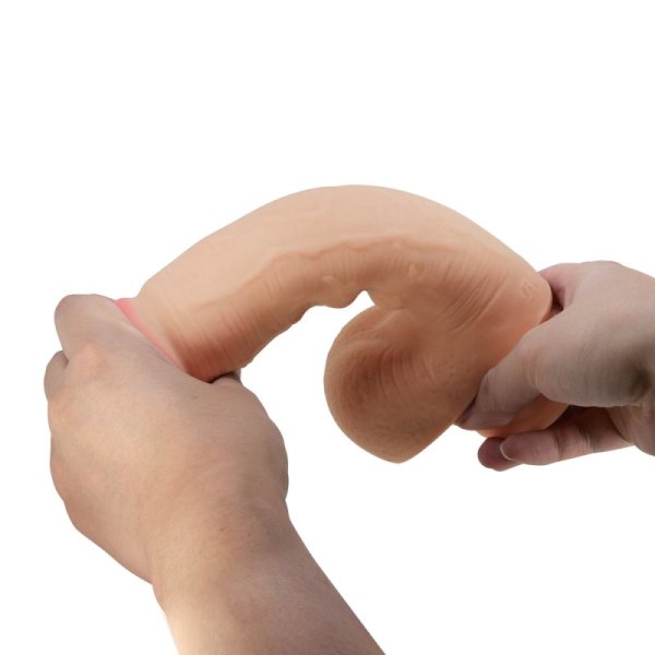 (image for) 9.2" Lifelike Slide Skin Realistic Dildo