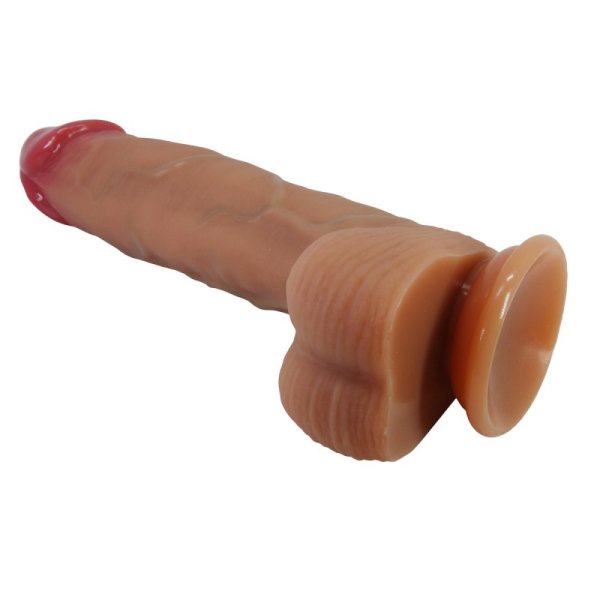 (image for) 9.2" Super Soft Liquid Silicone Realistic Dildo - Orten