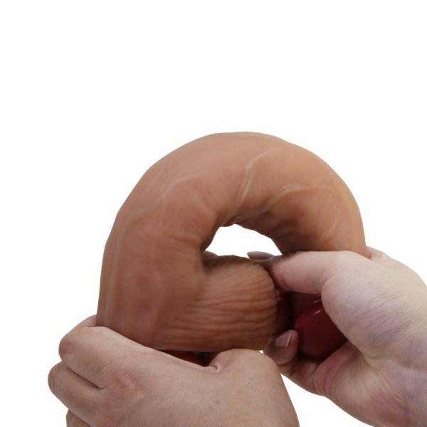 (image for) 9.2" Super Soft Liquid Silicone Realistic Dildo - Orten