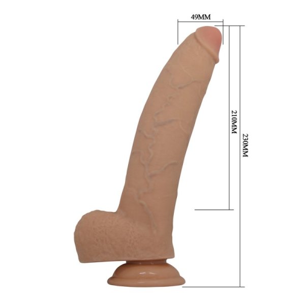 (image for) 9.1 inch Bendable Keel Dildo