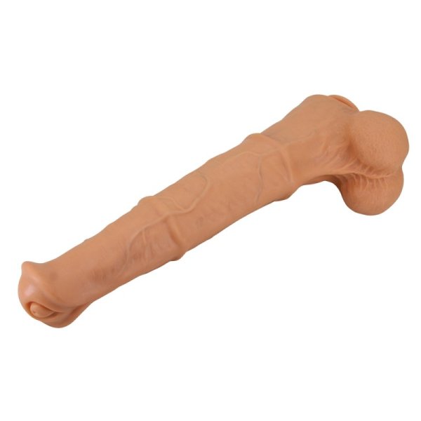 (image for) 15.2 inch Realistic Sliding Skin Dildo