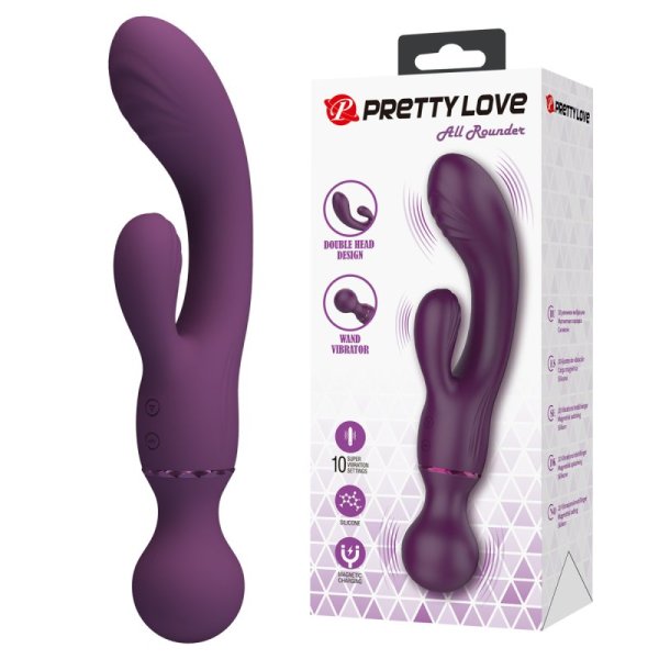 (image for) Double Head Rabbit Massager Wand