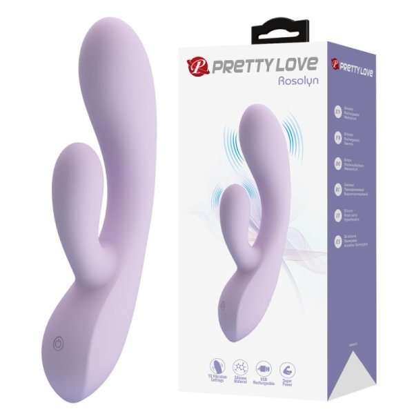 (image for) Bendable Smooth Rabbit Virbator