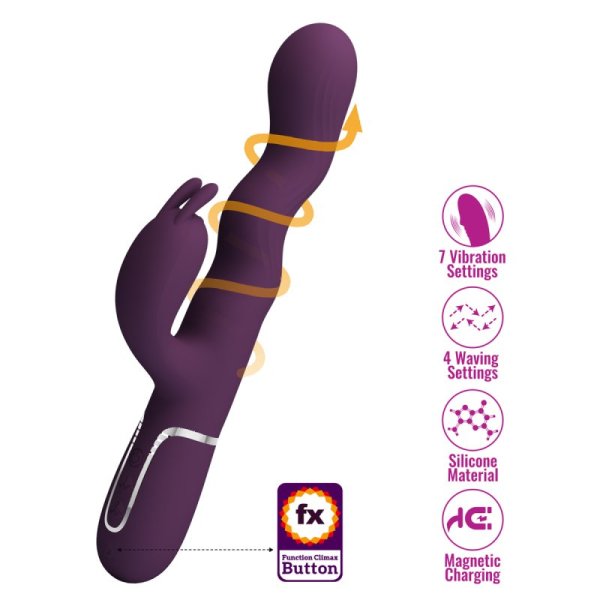 (image for) Prettylove Waving Rabbit Vibrator - Laursen