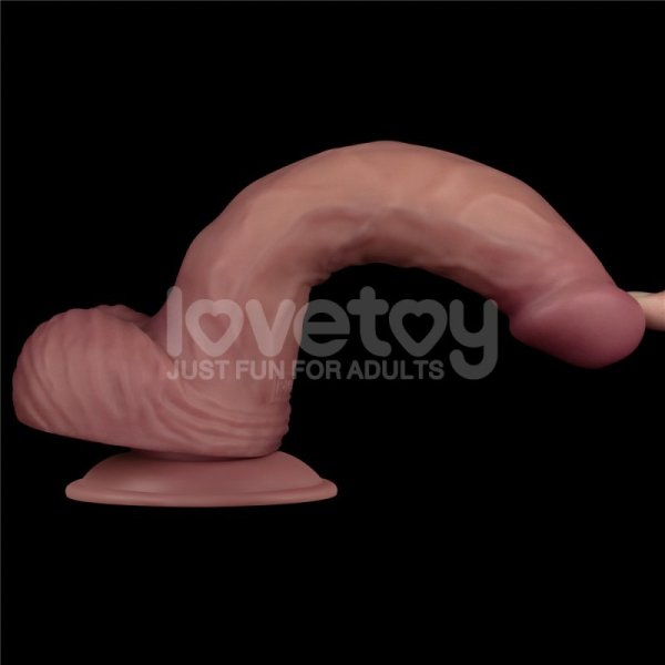 (image for) 9'' Vibrating Dual Density Power Cock