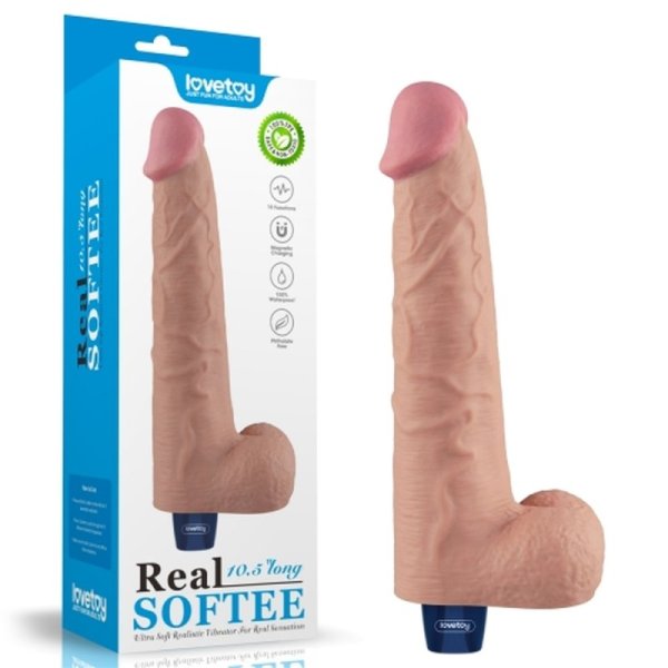 (image for) 10.5" Soft Vibrating Dong