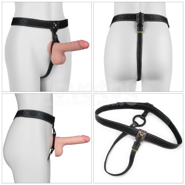 (image for) T Back Strap On Harness