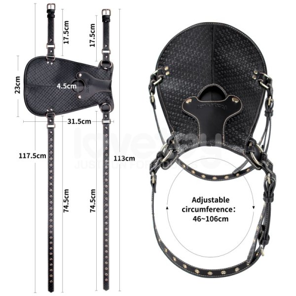 (image for) Saddle Strap On Harness