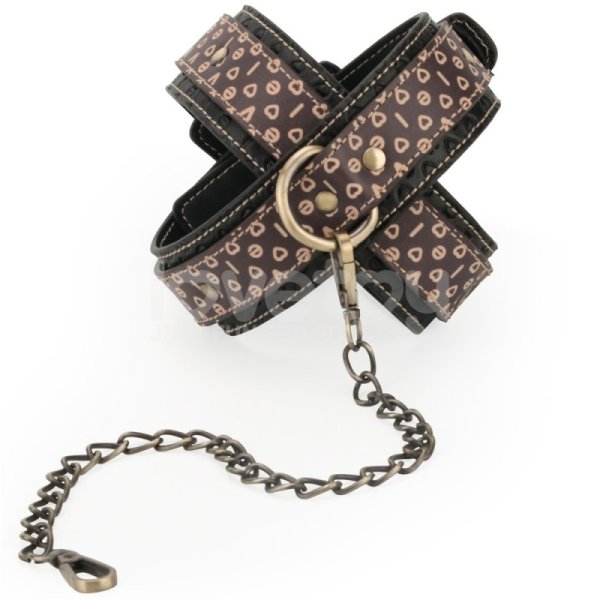 (image for) Leather Cross Wrist Cuffs