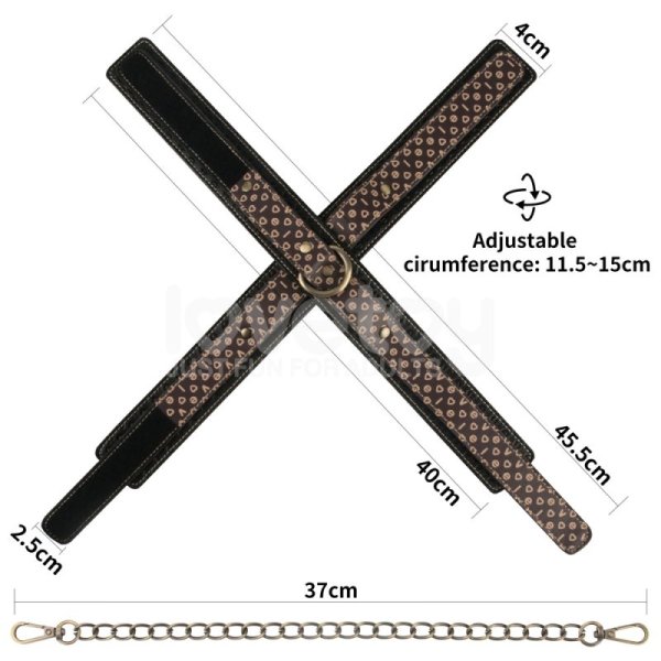 (image for) Leather Cross Wrist Cuffs