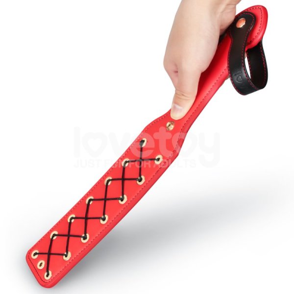 (image for) Leather Lace Up Spanker