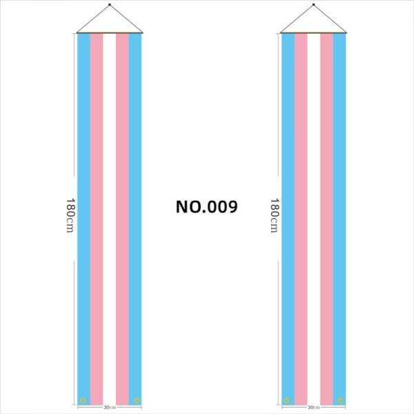 (image for) D709 Gay Pride Door Banner
