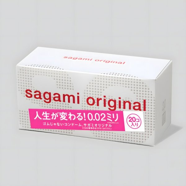 (image for) 20pcs Size M Sagami Original 002 (SHIP BE SEA ONLY)
