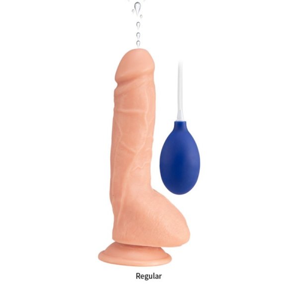 (image for) 9" Realistic Ejaculating Dildo
