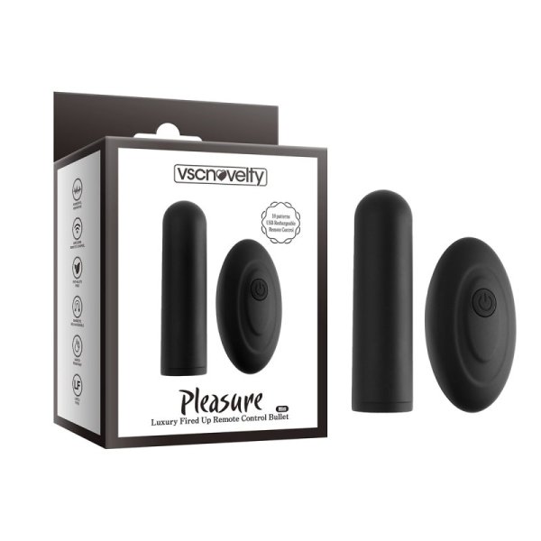 (image for) Pleasure Luxury Fired Up Remote Control Bullet